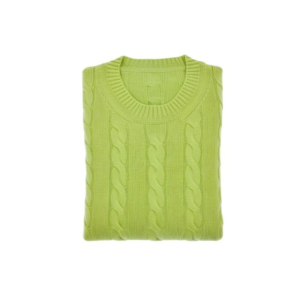 Manrico Cashmere Cable Knit Sweater